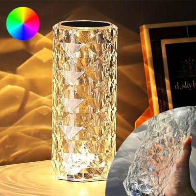 Luminária de Cristal com Cores Lindas | MOODLIGHT